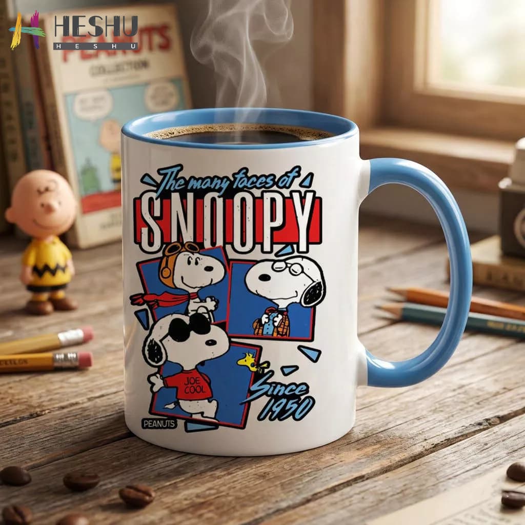 [Frete grátis] Copo de água Copo térmico Copo de café Caneca fofa de desenho animado Copo de água snoopy Mercadoria fofa