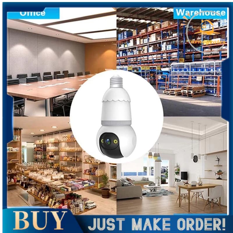 Tuya 5MP Wifi PTZ IP Lâmpada Câmera Sem Fio De Segurança Vigilância Em Casa Rastreamento Automático Vida Inteligente Mon