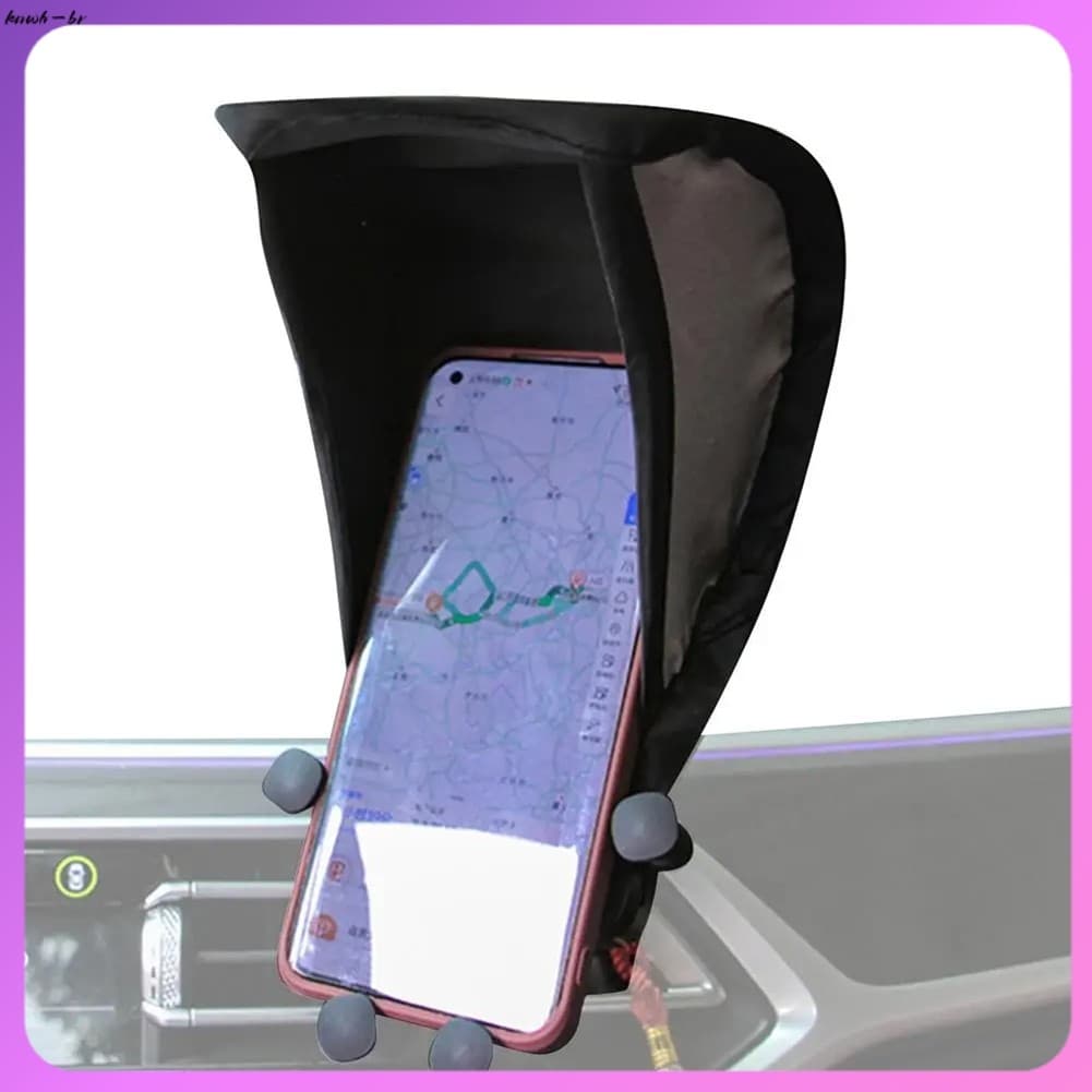 Guarda-Chuva Para Telefone , Sombra Sol , Suporte Celular , Carro , Motocicleta