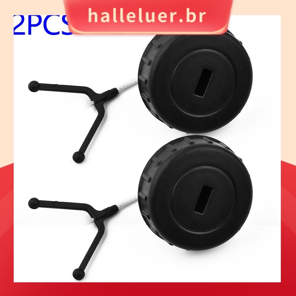 [HL] Conjunto De 2 Peças De Tampas De Óleo Combustível Para Reposição STIHL MS170 MS180