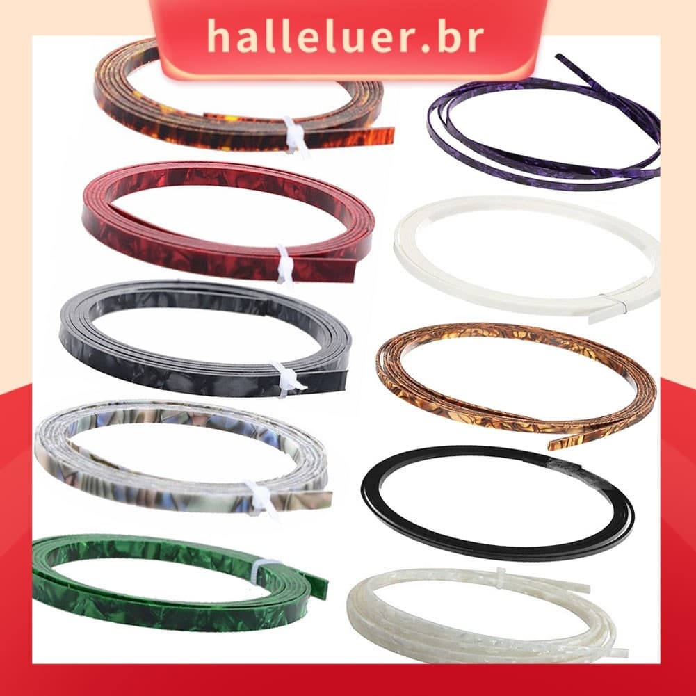 [HL] Tira De Purfling Para Ligação De Guitarra , Guarnição De Borda , Pescoço , Corpo , Ferramenta Luthier 1600 * 6 Mm