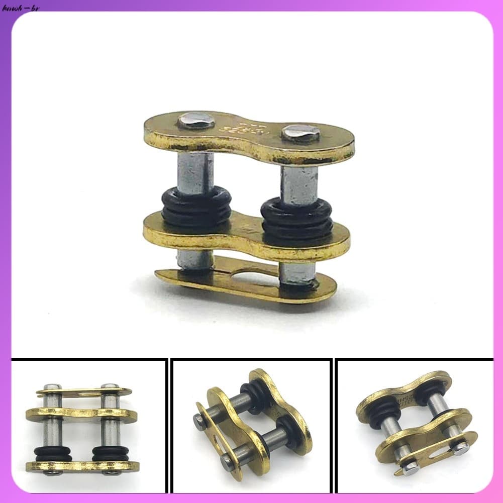⭐ Grandes Descontos Fivela De Corrente De Motocicleta 428/520/525/530tipo Vedação De Óleo Grosso [knwh-br]