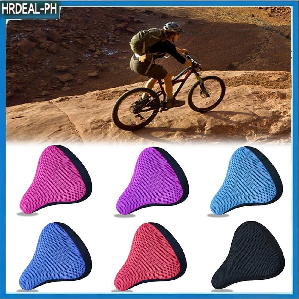" Capa De Selim Confortável Para Bicicleta Soft Almofada De Respirável