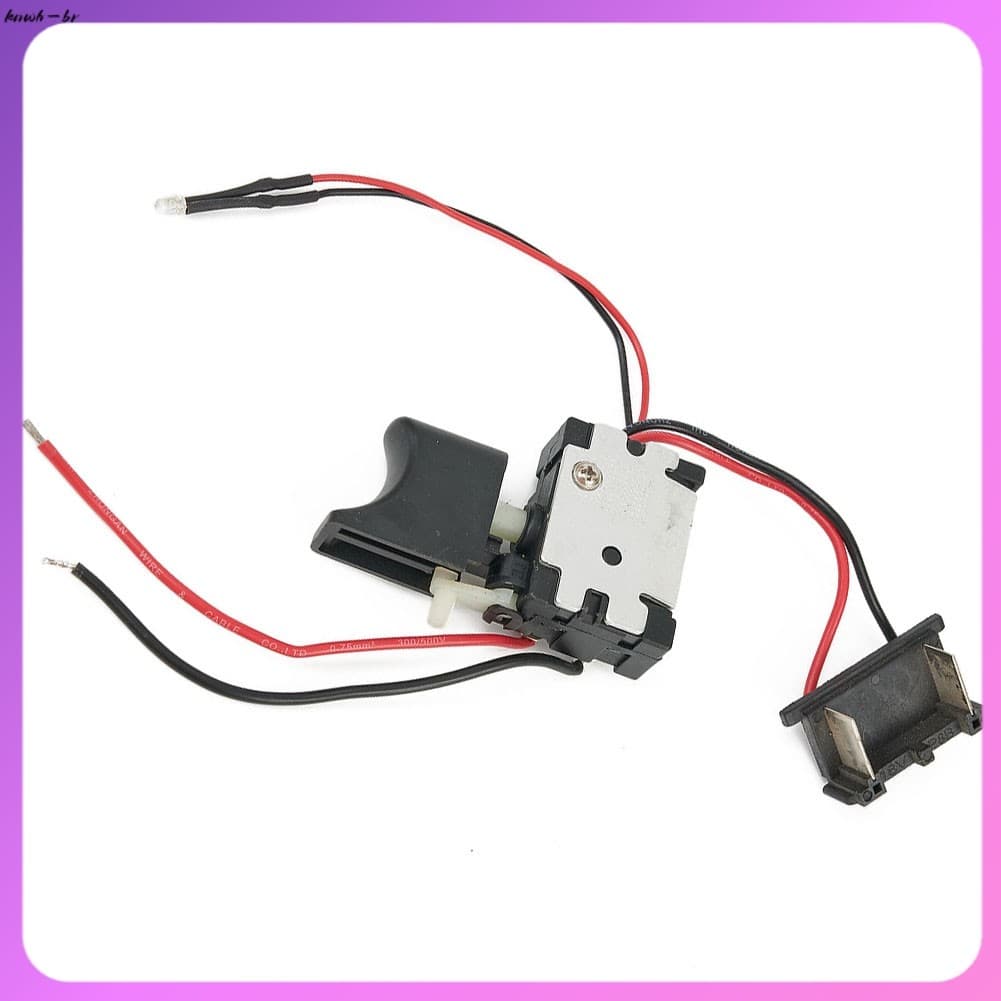 Interruptor De Gatilho De Botão De Controle De Velocidade De Furadeira Elétrica DC 21-25V [knwh-br]