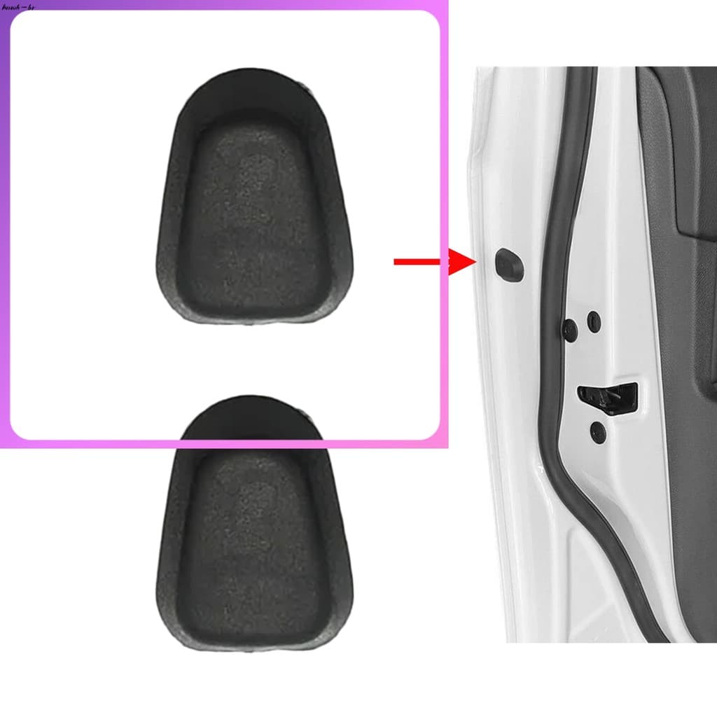2x Tampa De Parafuso De Fixação De Maçaneta De Porta 5N0837111 Para Golf Passat Sharan [knwh-br]