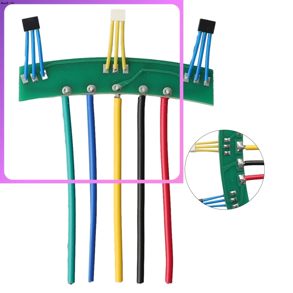 Placa PCB Do Sensor hall Ebike Para Bicicleta Elétrica 120 ° Salão motor Da 41F [knwh-br]