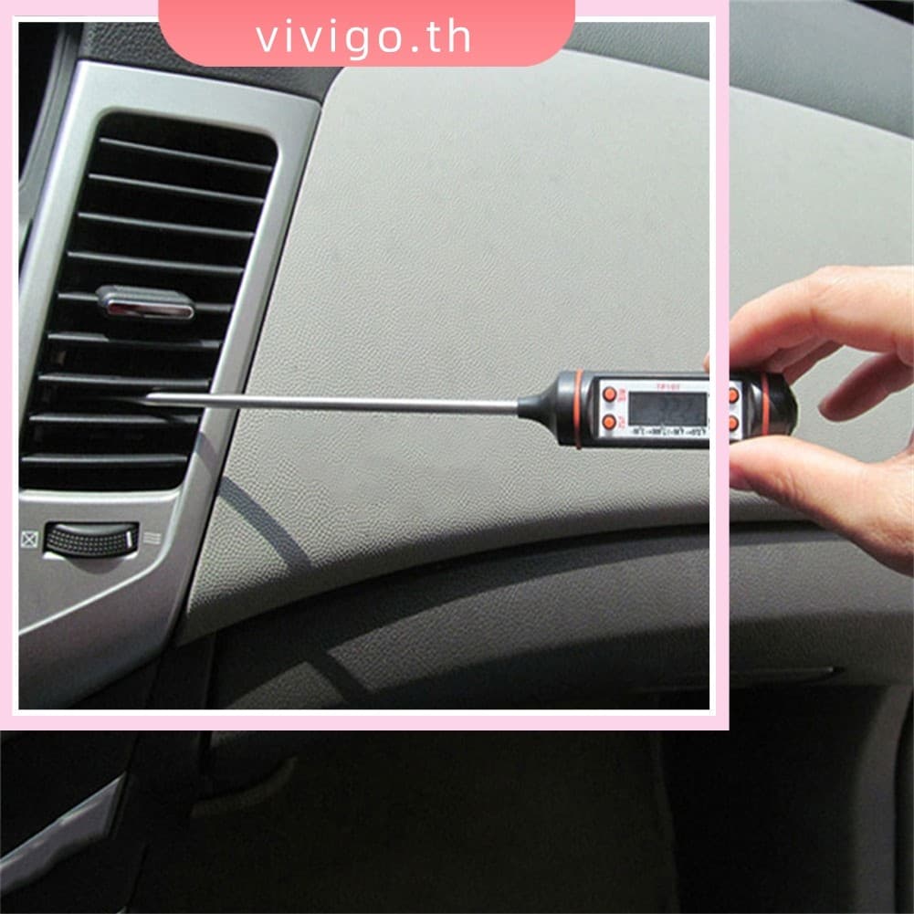 VICIGO Auto Carro Veículo Ar Condicionado Tomada LCD Digital Termômetro Medidor Ferramenta Nova