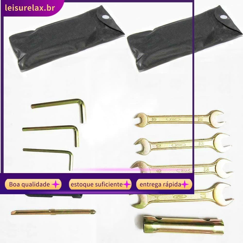 SULA ⭐ 9x Kit De Ferramentas De Reparo De Motocicleta Vela De Ignição Chave Inglesa Ferramenta De Soquete Universal
