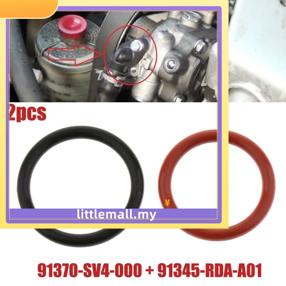 Anel De Vedação Da Bomba De Direção Hidráulica Llma91345-RDA-A01 + 91370-SV4-000 Adequado Para Acura TL 98-08