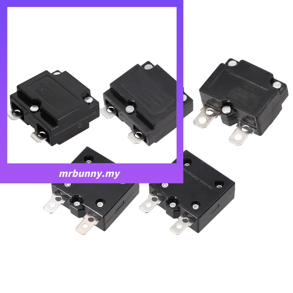 [MRBUNNY] Interruptor De Sobrecarga De Corrente De Relé De Reinicialização Automática Acessórios Para Carros Elétricos I