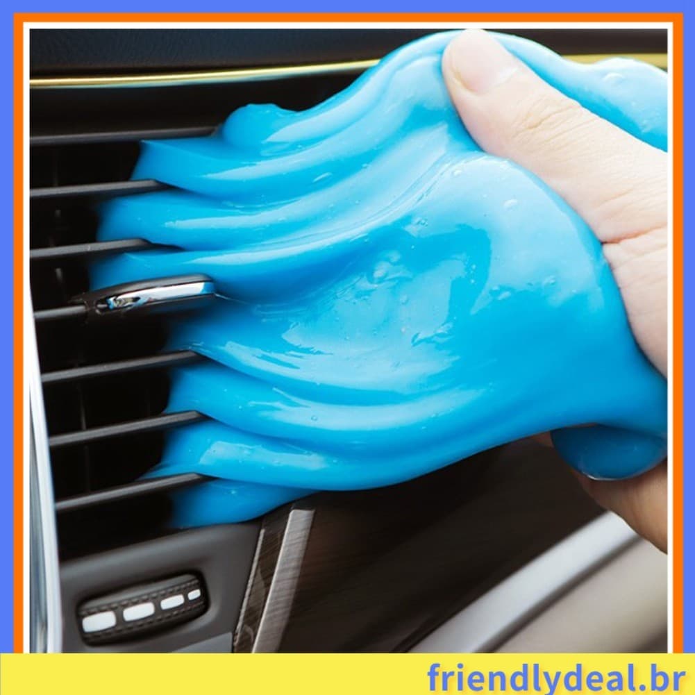 [FRND] 70g Almofada De Limpeza De Carro Cola Em Pó Gel Limpador Para Ferramenta interior