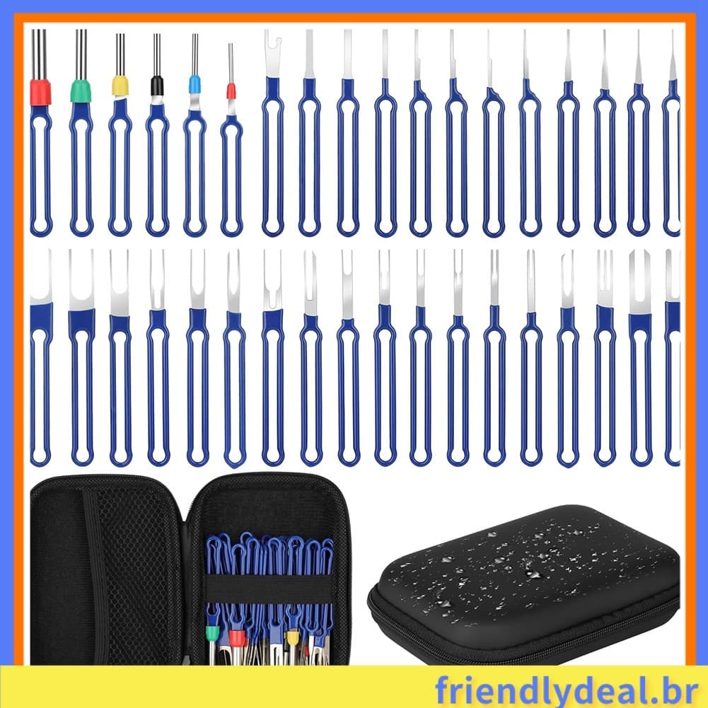 [FRND] 36Pcs Kit De Ferramentas De Remoção De Terminal Ferramenta De Fixação Pino De Conector Elétrico