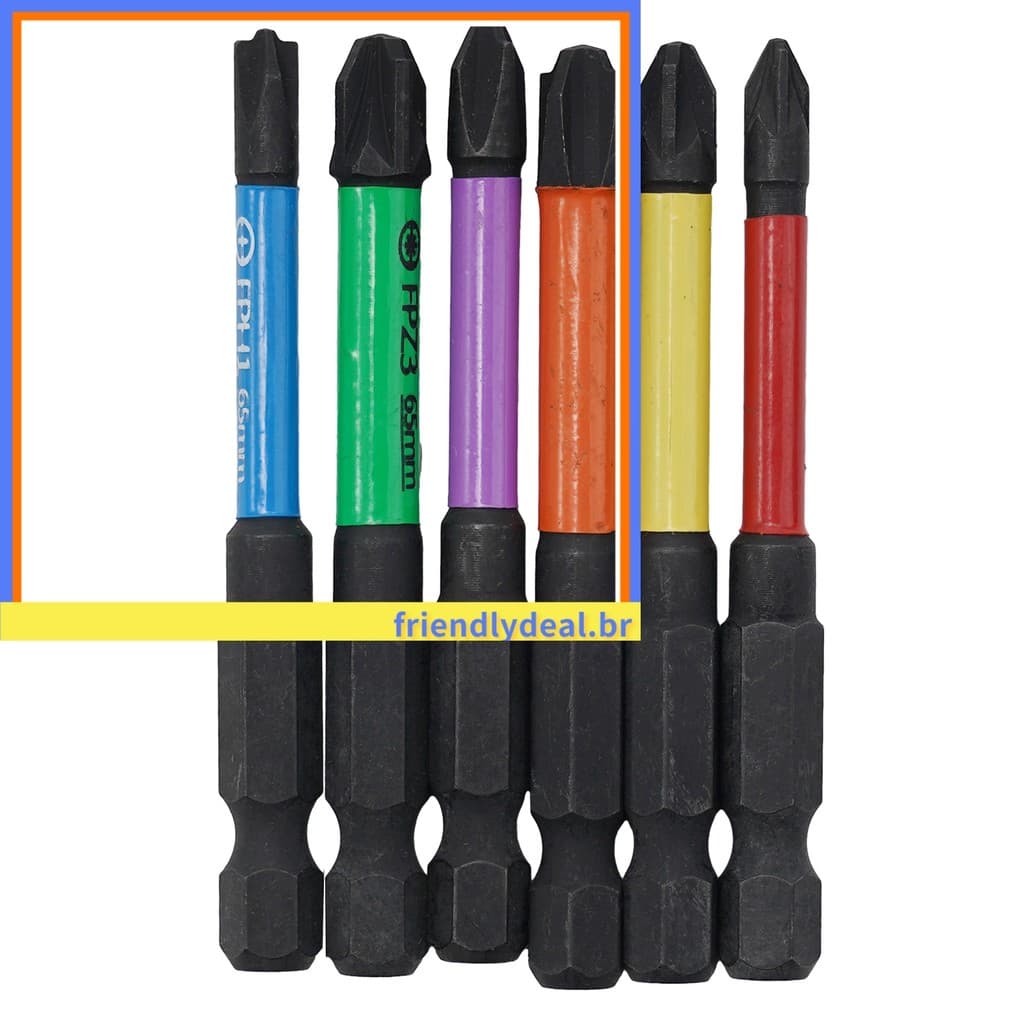 [FRND] 6pcs 65mm Chave De Fenda Cruzada Especial Magnética Para Eletricista FPH FPZ