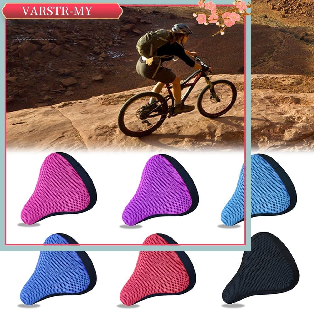 < VARSTR > Capa De Selim De Assento Confortável Para Bicicleta , Almofada Macia E Respirável