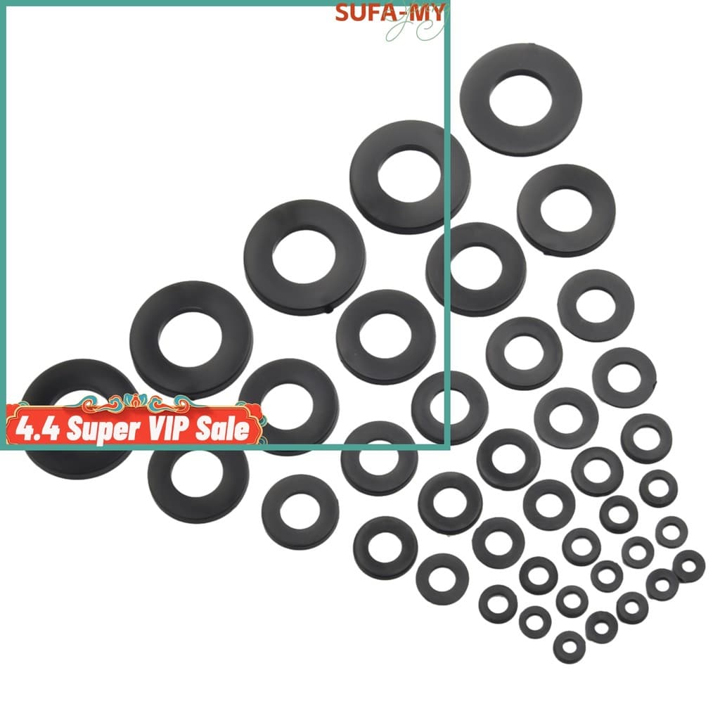 [SUFA] 500X nylon Plano O-ring Vedação Mangueira Junta Reparação De Náilon M2-M10