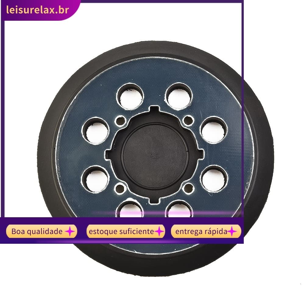 < SULA > 1Pc 5 Polegada 125mm Almofada De Lixa De Gancho E Laço De 8 Furos Para Lixadeira DWE6423