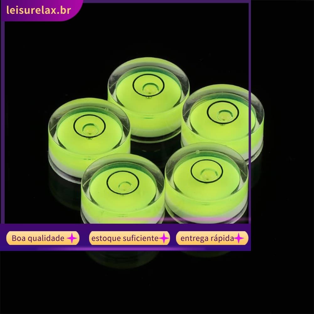 < SULA > 5pcs Nível De Bolha Redondo Para Instrumento De Medição De BULLSEYE