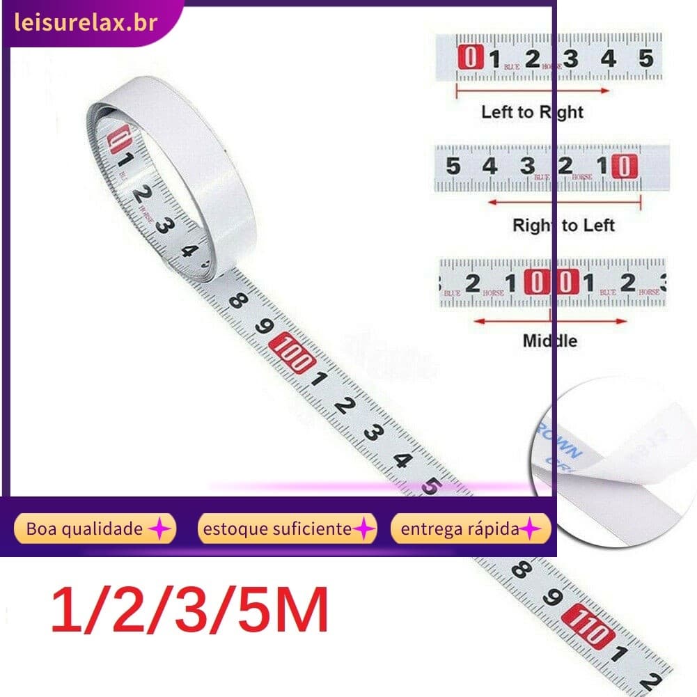 < SULA > 1-5M Métrica Mitre Track Fita Escala Régua Ferramentas Para Trabalhar Madeira