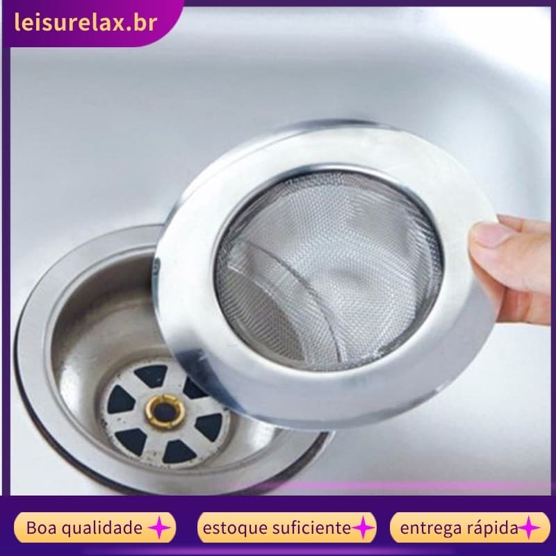 < SULA > Para Rolha De Drenagem Multifuncional De Aço Inoxidável Coletor De Cabelo De Cozinha