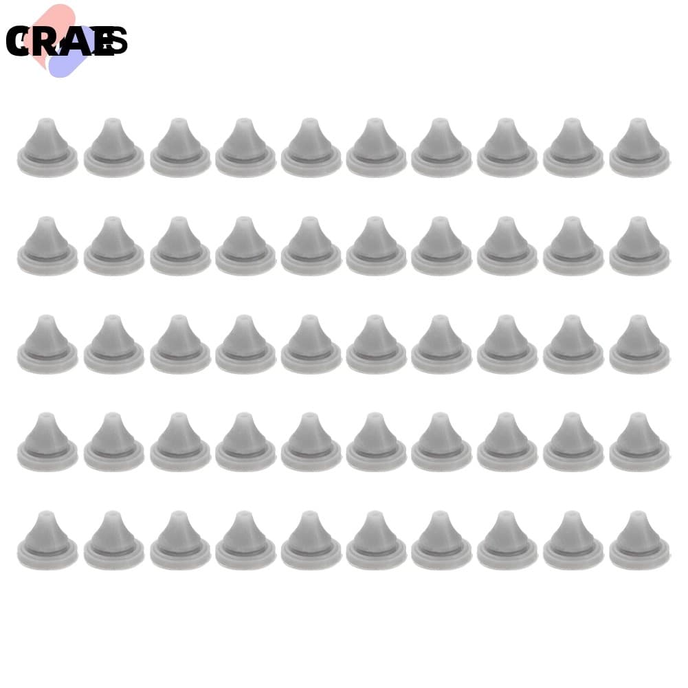 [STFY-2026] 50pcs Bicos De Cabeça De Chuveiro Peça De Reposição Spray Silicone Saída De Água Universal