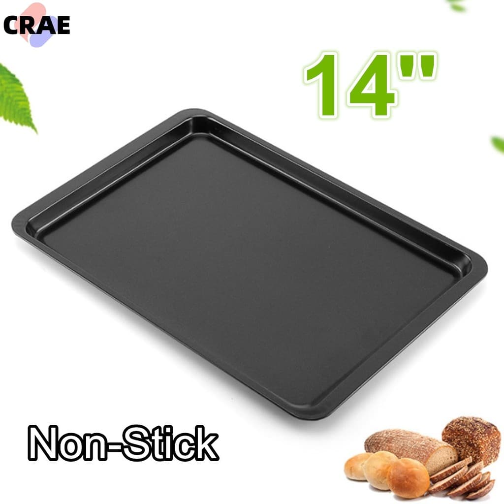 [STFY-] Bandeja Antiaderente De 14 Polegadas Em Aço Carbono Para Pão , Bolo , Biscoitos , Forno De Padaria