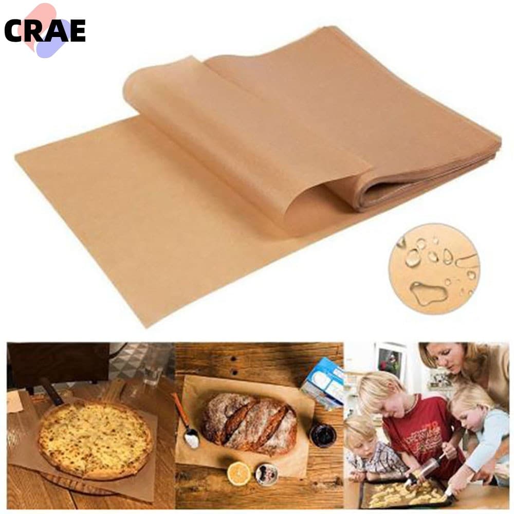 [STFY-2026] 100 PCS Folhas De Papel Pergaminho Pré-Cortadas Manteiga Não Branqueado Antiaderente