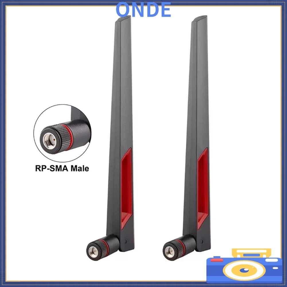 2pcs Tri-Band De 6 Ghz Para Jogos De Alto Ganho Roteador De Cartão Sem Fio WiFi