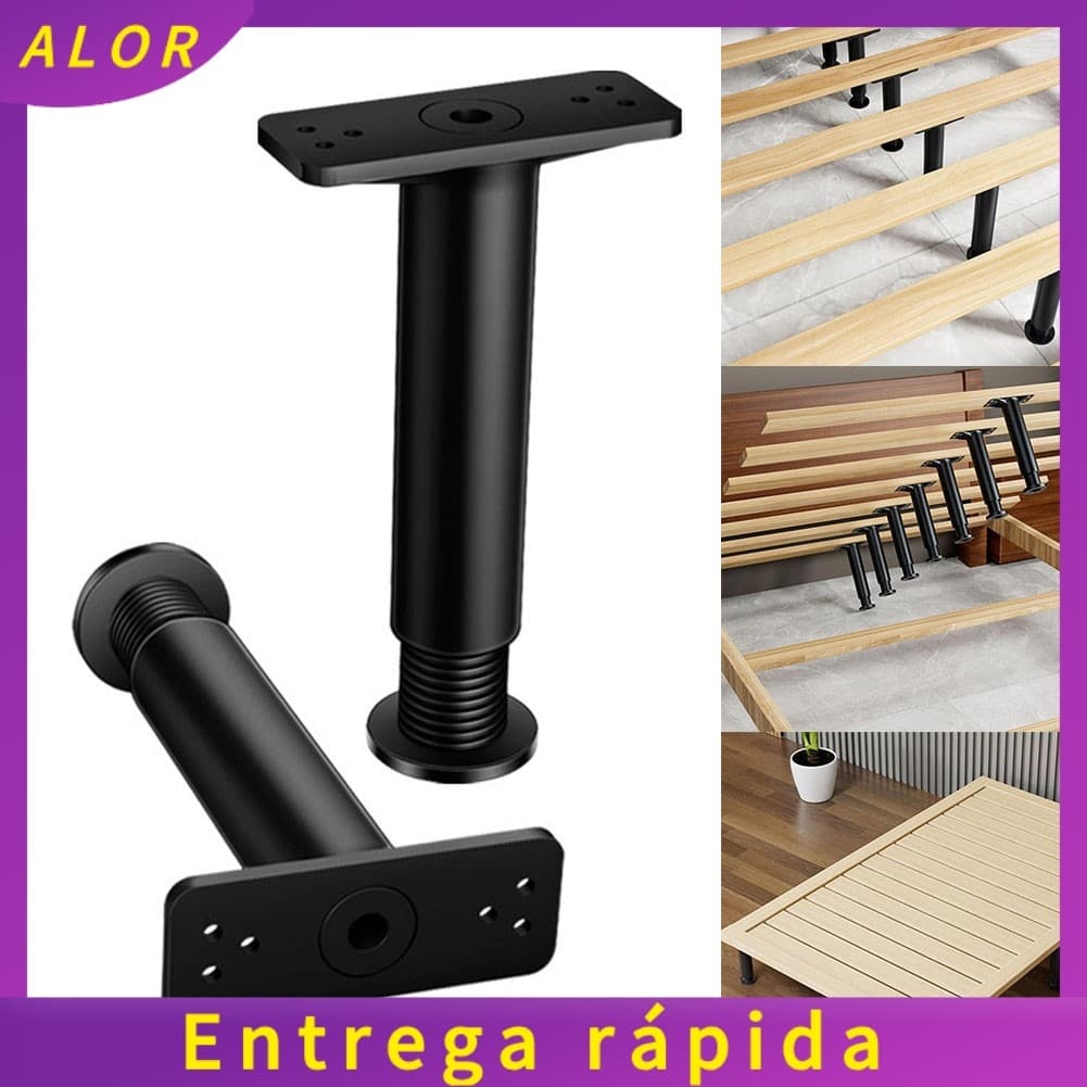 [ALOR] Suporte Telescópico Ajustável Para Aumento De Móveis , Fixador De Feixe De Cama