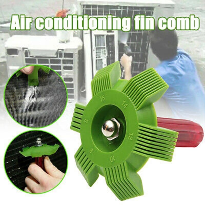 [ALOR] Ar Condicionado Fin Repair Pente Cooler Condensador Ferramenta De Refrigeração Compacta