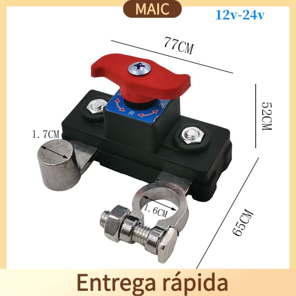 [MAIC] Interruptor De Corte De Bateria De Carro , Desconexão , Isolador , Energia