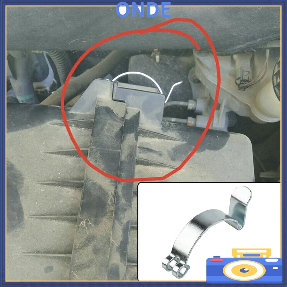 1pcs Filtro De Ar Do Carro Limpador Caixa Tampa Clipe De Mola Braçadeira
