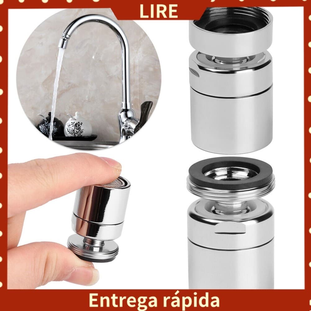 [LIRE] Torneira Doméstica Aerador Pulverizador Pia Bico Giratório De 360 Graus