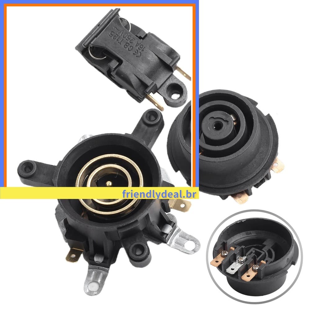 [FRND] 3 Pcs Acessórios Para Chaleira Elétrica Base Termostato Interruptor De Temperatura Conector