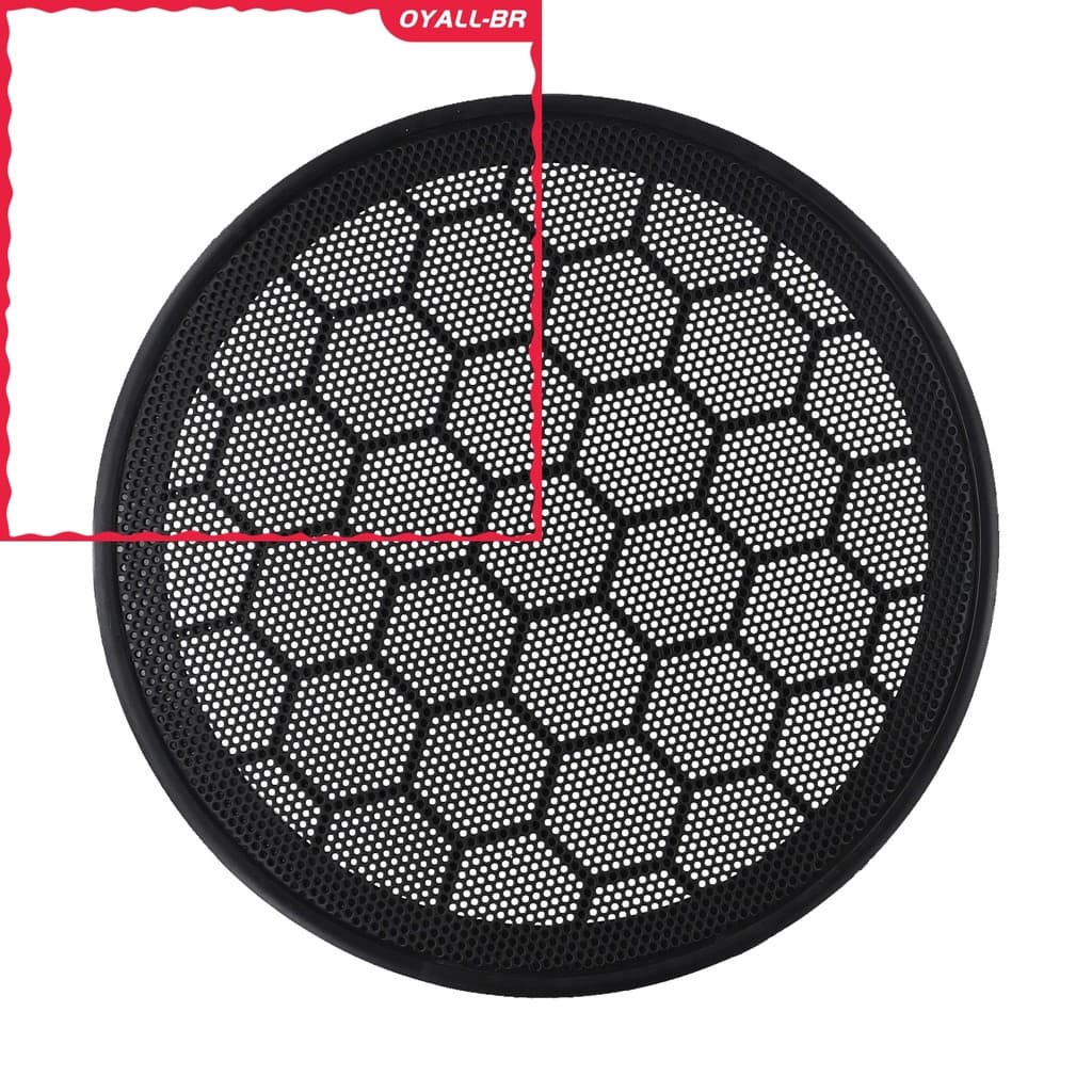 < OYALL > Grelha Preta Da Tampa Do Alto-Falante Porta Carro Para Passat B5 Golf MK4 3B0868149