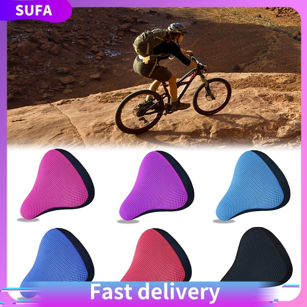 [SUFA] Capa De Selim De Assento Confortável Para Bicicleta Soft Almofada Respirável