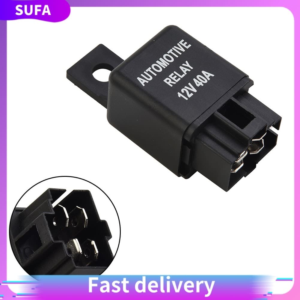 [SUFA] 12V 40A Carro Automotivo Van Boat Bike Relé De Alarme SPST De 4 Pinos