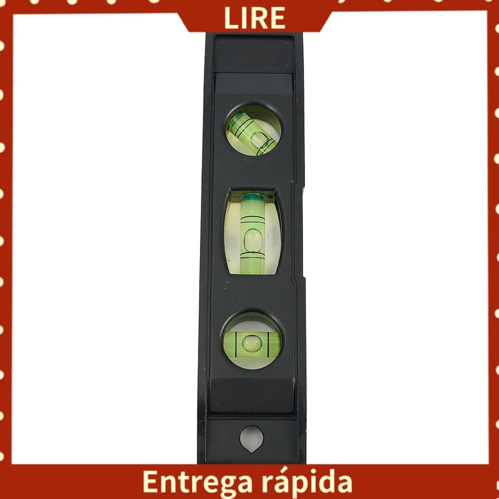 [LIRE] Nível De Bolha Magnética 6 " Torpedo Leve Níveis De Tijolo De Bolso Pequeno
