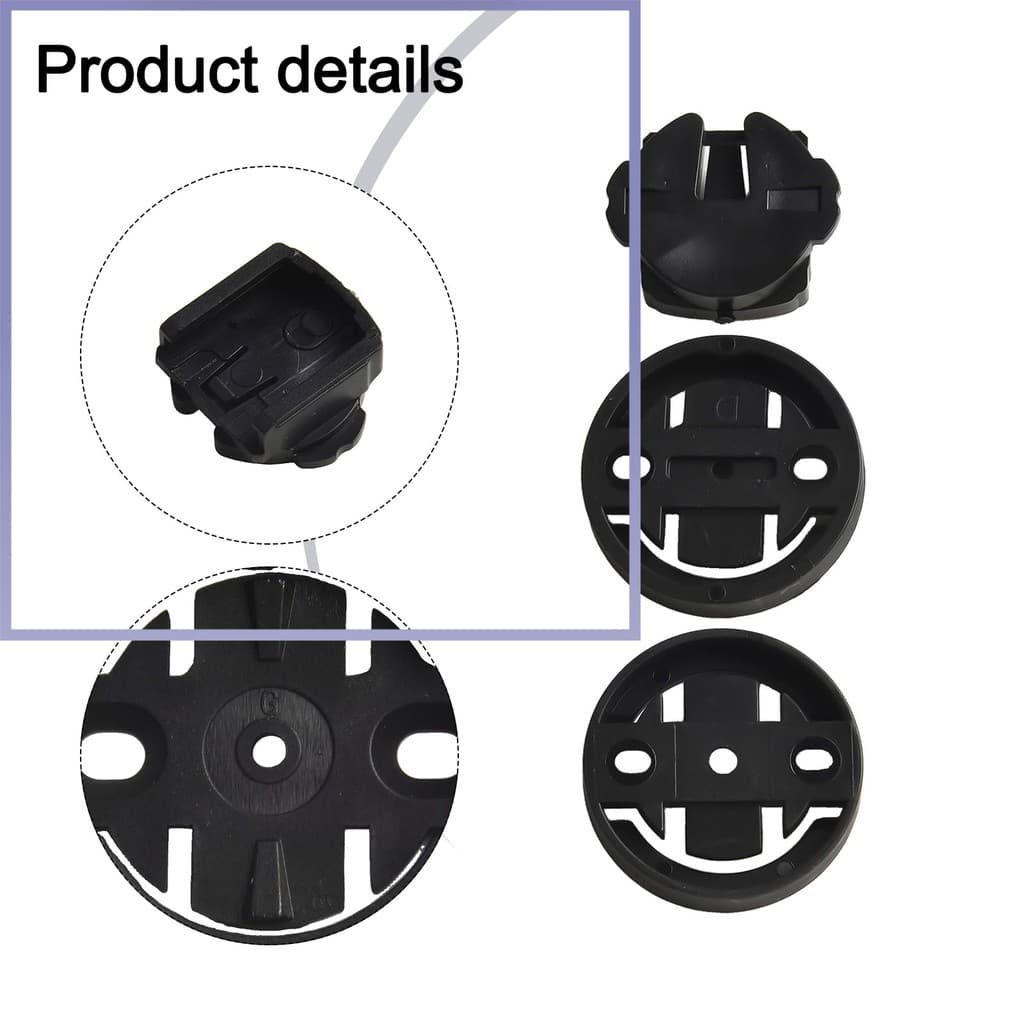 3 Pçs Bicicleta Computador Cronômetro Montagem Titular Base Para Garmin/Bryton Cateye
