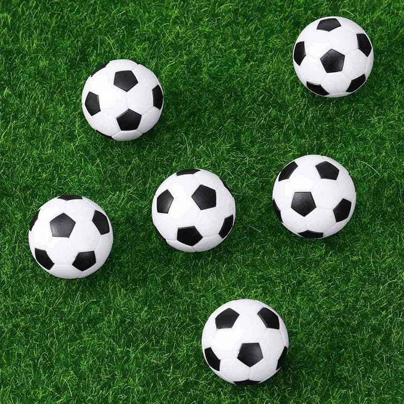 6 Peças Para Mini Mesa De Pebolim 32mm Bolas Sobressalentes De Bola KICKER