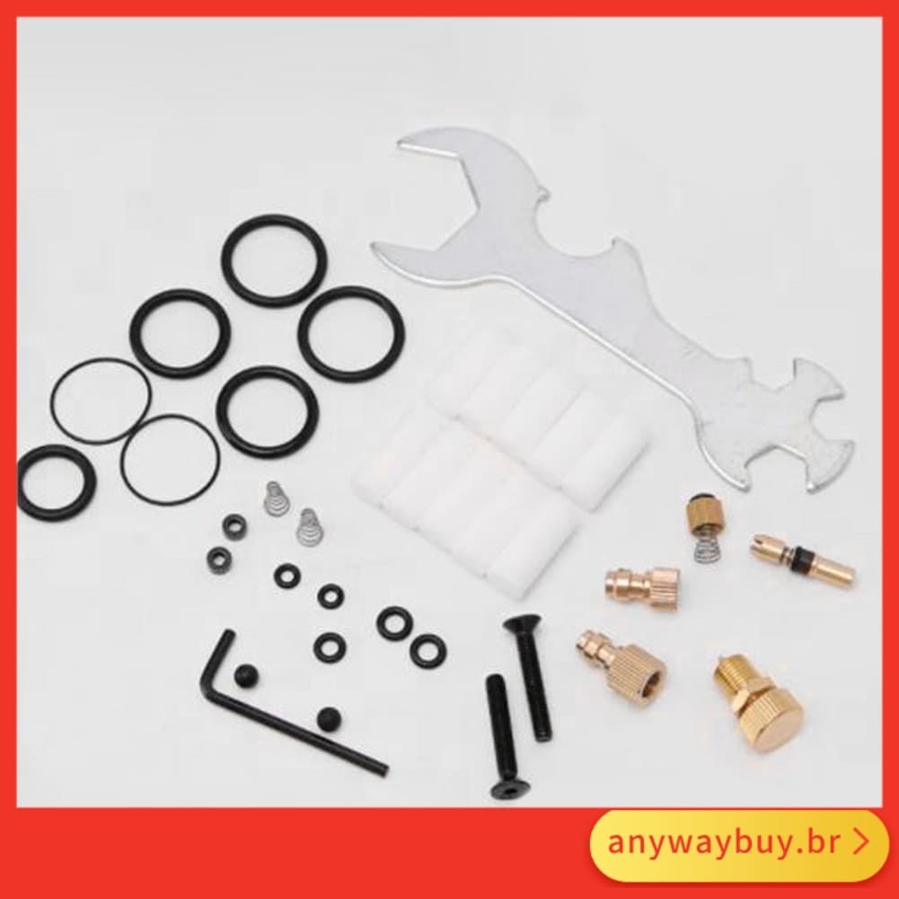 < Ay > P Bomba De Ar De Alta Pressão Acessórios De Pistão De Cobre Kits De Peças Sobressalentes 37 Unidades/Conjunto ❀