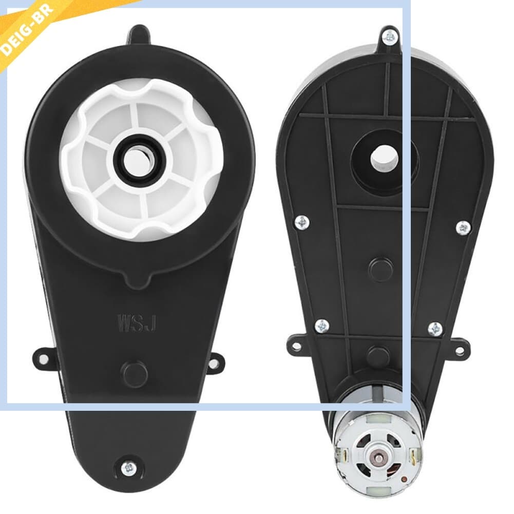 A Caixa De Engrenagens Elétrica Deigrs390/RS550 Substitui 12V 12000-20000RPM Para Brinquedo De Carro Infantil