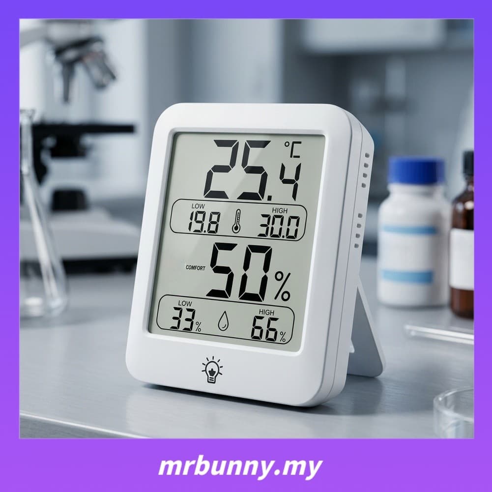 Termômetro Interno Digital Para Sala , Monitor Inteligente De Temperatura E Umidade