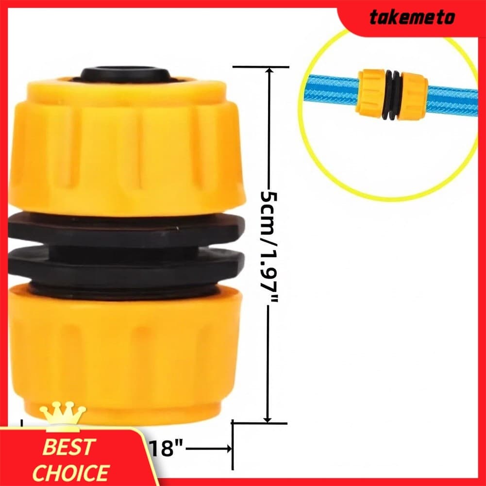 { Agosto Em Novo } Kit De Conector De Reparo De Mangueira Resistente 2/4/8 Unidades : Correção Rápida Para Vazamentos E