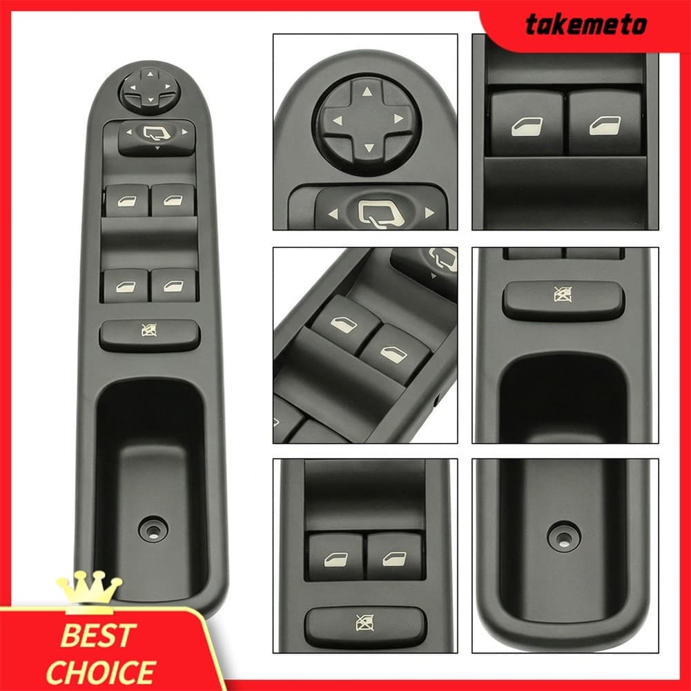 { Agosto Em Novo } Frente Esquerda Para Interruptor De Janela Elétrica 6554QG 3008 5008 207 2006-2016