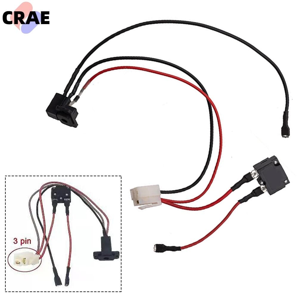 < 2026 STFY > Tomada De Carregador De Interface De Carregamento De Carro Elétrico Infantil Adequada Para 6/12/24V ❀