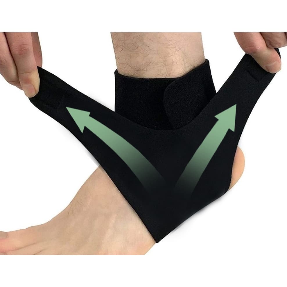 Tornozeleira Protetor de Tornozelo Ajustável De Neoprene