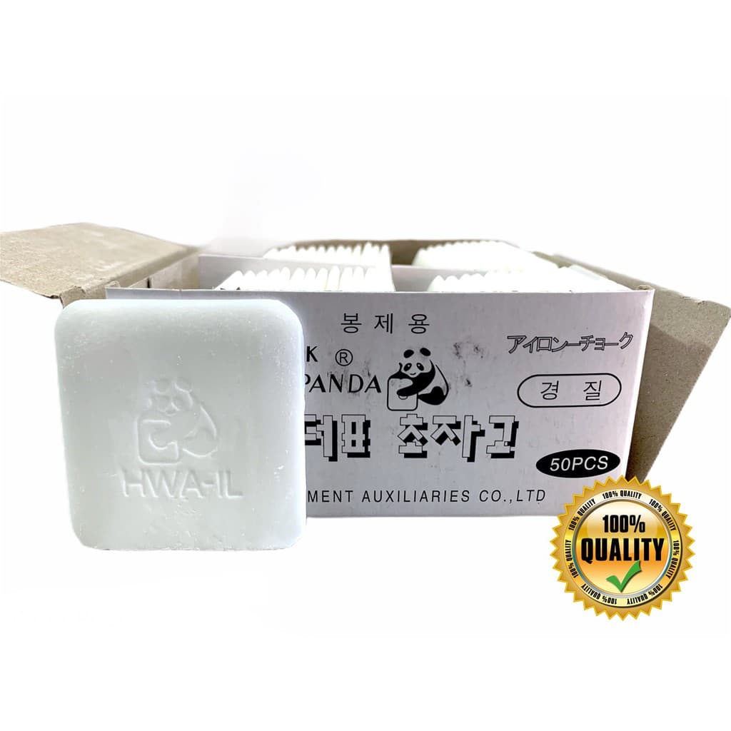 Giz Panda Riscar Tecido Mágico Some Com Calor 50 Pçs