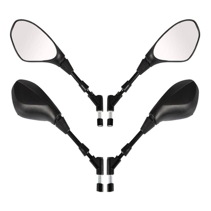 Par Retrovisor Articulado Modelo Moto Bmw F800 Rosca Motos Honda
