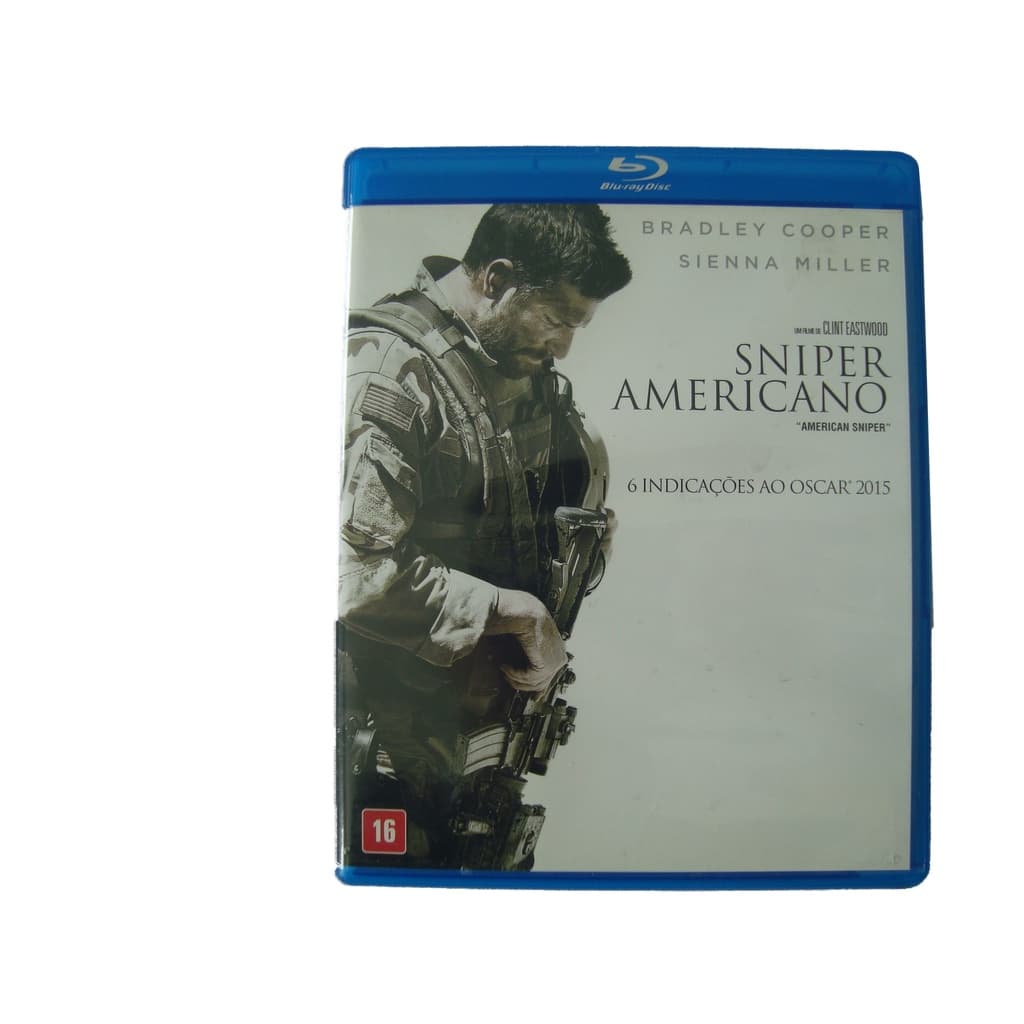 SNIPER AMERICANO EM BLU-RAY BRADLEY COOPER