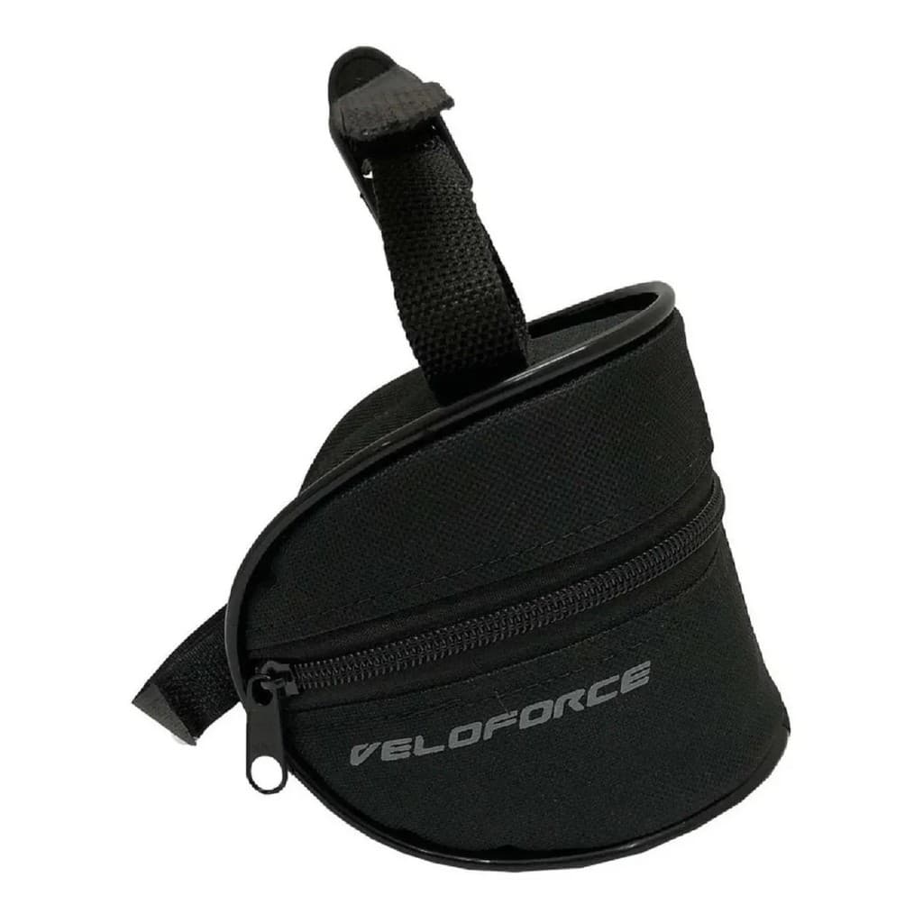 Bolsa De Selim Para Bicicleta Preta Veloforce Ciclismo Speed MTB